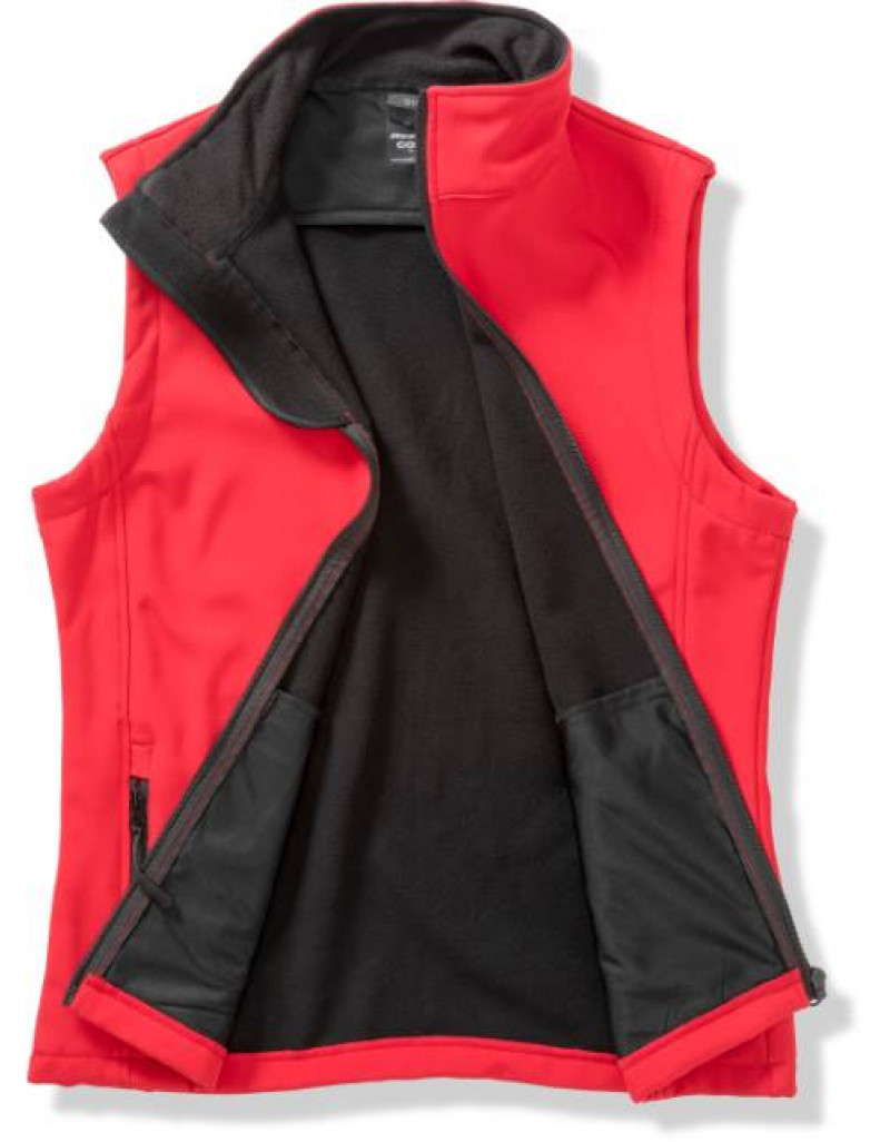 Vesta softshell cu 2 straturi pentru barbati imprimabila